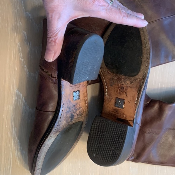 BCBG MAXAZRIA over the knee Leather boots, some wear, size 6.5 soft supple - Picture 3 of 4